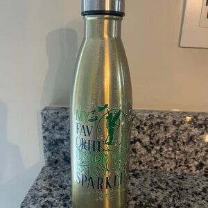 Tinker Bell Gold Stainless Steel Water Bottle